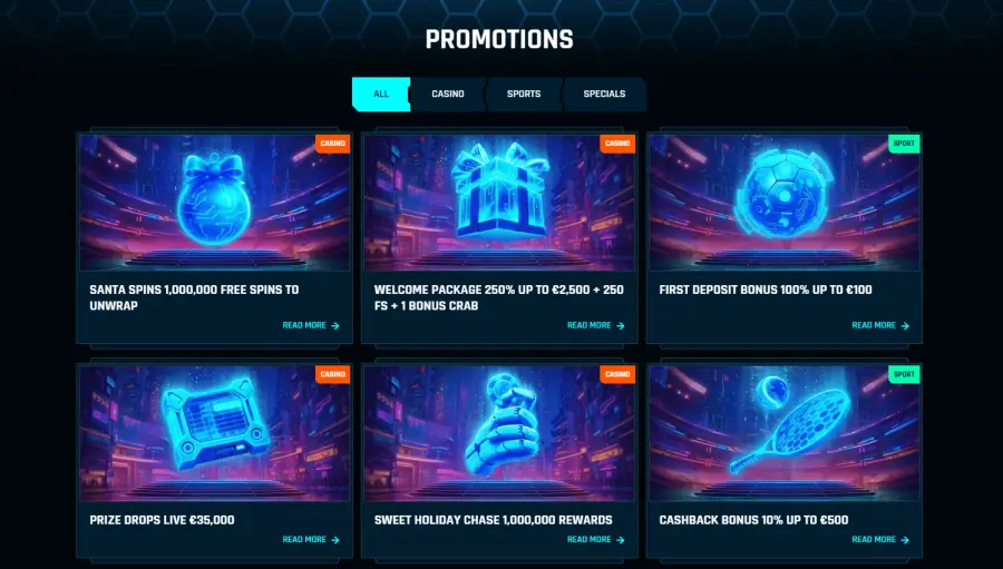 Ninlay casino bonus